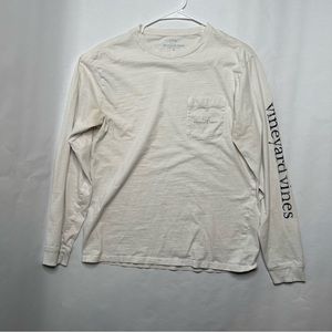 Vineyard Vines Men’s Small Long Sleeve front pocket T Shirt